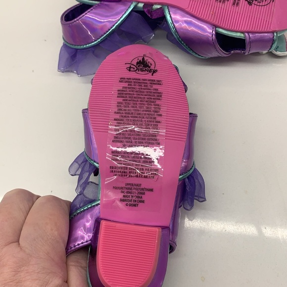 Ariel Disney Shoes sz 6-7 - Picture 7 of 7
